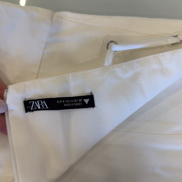 ZARA White Mini Dress | Small - Picture 3 of 5